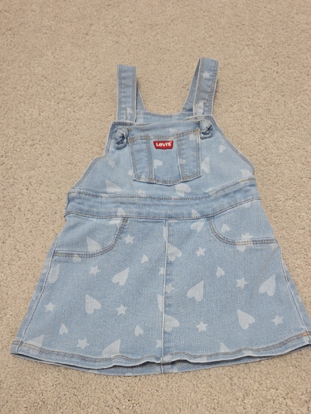 Levi's Baby 12 Month Overall Jean Dress